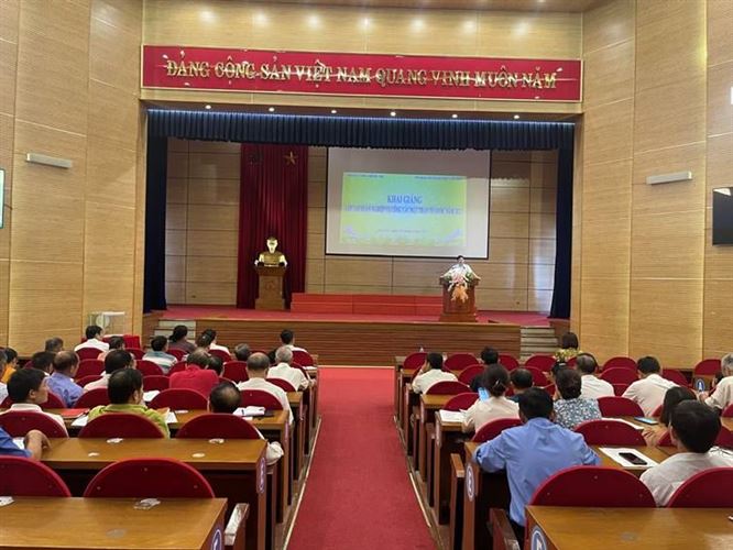 Huyện Sóc Sơn khai giảng lớp bồi dưỡng nghiệp vụ công tác  Mặt trận tổ quốc năm 2023