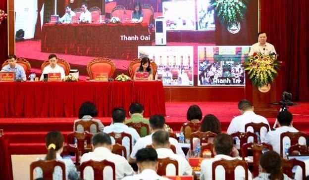 Huyện Thanh Oai tiếp xúc cử tri với Đại biểu Quốc hội số 6 sau kỳ họp thứ 5