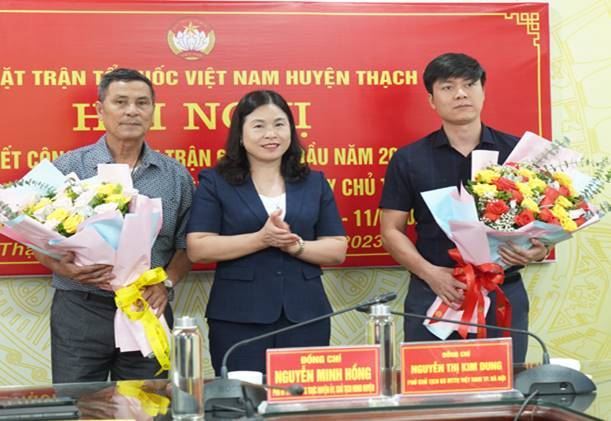 Ủy ban MTTQ Việt Nam huyện Thạch Thất sơ kết công tác Mặt trận 6 tháng đầu năm 2023