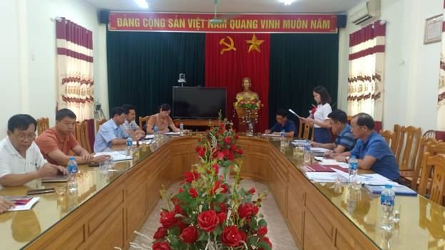 Ủy ban MTTQ Việt Nam huyện Ba Vì đã tổ chức kiểm tra việc triển khai thực hiện nhiệm vụ công tác Mặt trận 6 tháng đầu năm, phương hướng nhiệm vụ 6 tháng cuối năm 2023 