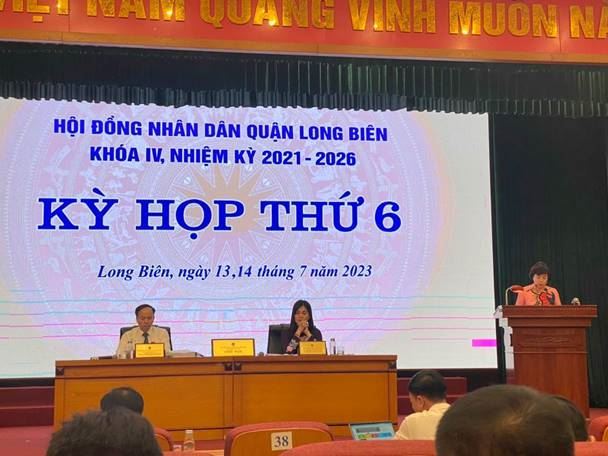 Công tác tham gia xây dựng chính quyền 6 tháng đầu năm 2023 của Ủy ban MTTQ Việt Nam quận Long Biên 