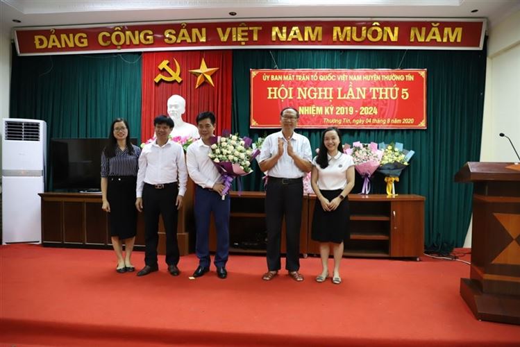 Huyện Thường Tín hiệp thương bổ sung Chủ tịch Ủy ban MTTQ Việt Nam huyện khóa XXII, nhiệm kỳ 2019 – 2024