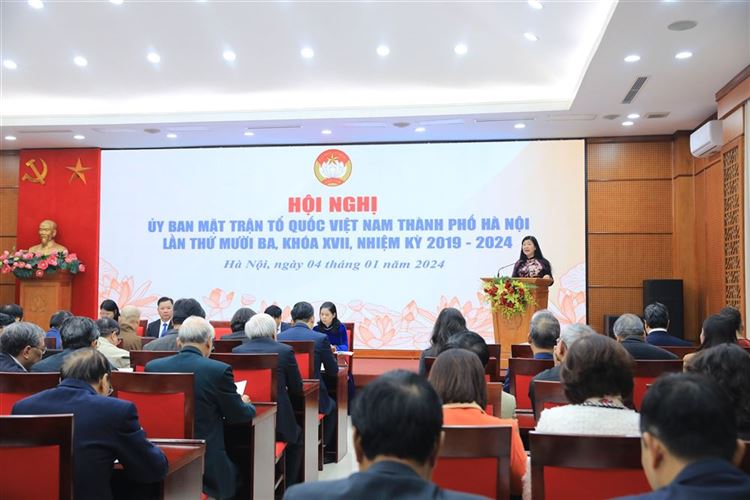 Làm tốt công tác chuẩn bị và tổ chức Đại hội MTTQ Việt Nam các cấp thành phố Hà Nội nhiệm kỳ 2024- 2029