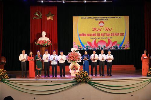 Hội thi Trưởng ban công tác Mặt trận giỏi Cụm thi đua số 4 Ủy ban MTTQ Việt Nam TP Hà Nội
