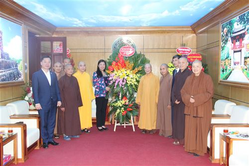 Ban Trị sự Giáo hội Phật giáo Việt Nam chúc mừng