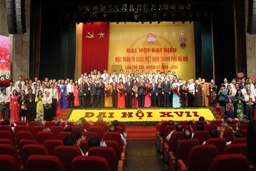 132 vị Ủy viên Ủy ban MTTQ Việt Nam thành phố Hà Nội lần thứ XVII, nhiệm kỳ 2019-2024