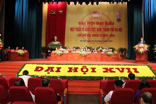 Đại hội đại biểu MTTQ Việt Nam lần thứ XVII, nhiệm kỳ 2019-2024