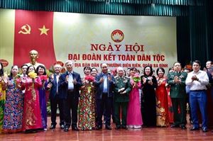 Thủ tướng Nguyễn Xuân Phúc dự Ngày hội Đại đoàn kết toàn Dân tộc