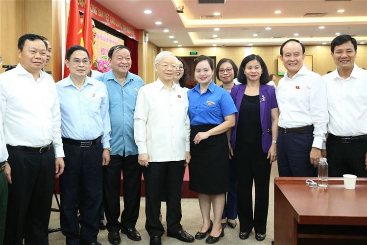 Tình cảm chân thành của người dân Hà Nội dành cho Tổng Bí thư Nguyễn Phú Trọng