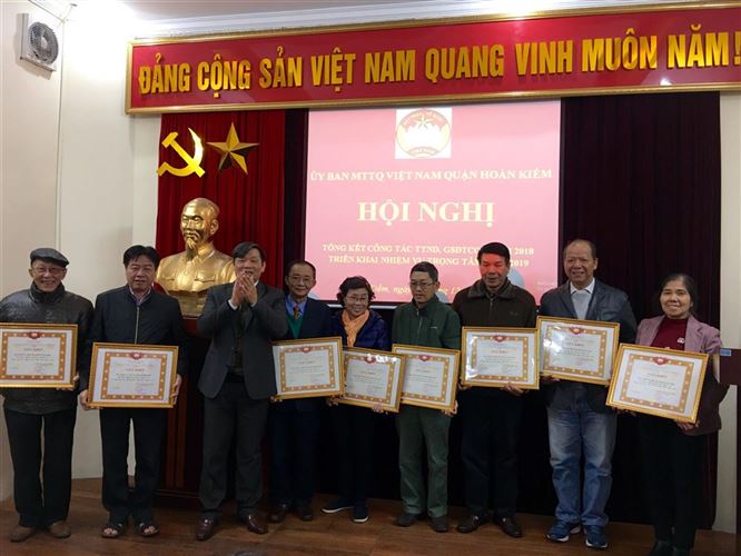 Quận Hoàn Kiếm tổng kết công tác Thanh tra nhân dân – Giám sát đầu tư của cộng đồng năm 2018