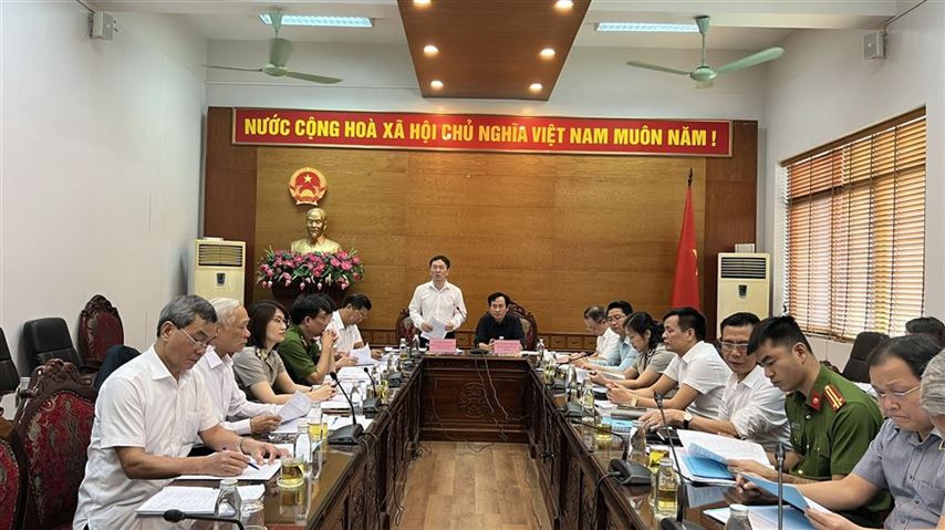 Đoàn giám sát của Ủy ban MTTQ Việt Nam thành phố Hà Nội về việc thực hiện công tác thu hồi tài sản thất thoát, chiếm đoạt trong các vụ án hình sự về tham nhũng, kinh tế của các cơ quan tư pháp quận Tây Hồ