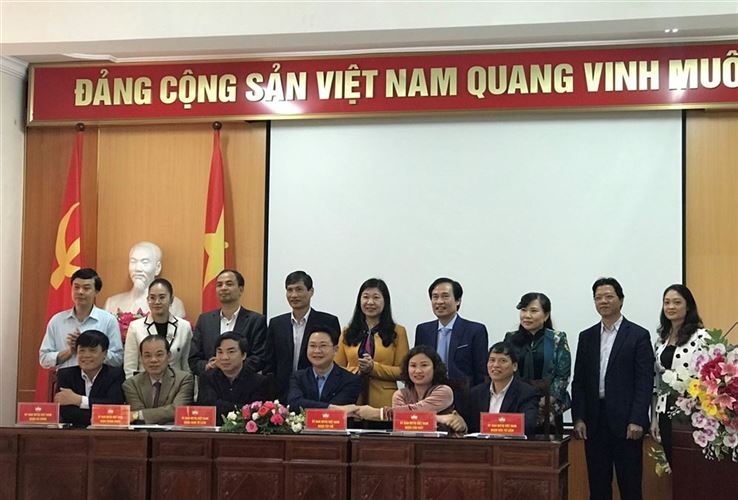 Cụm thi đua số 2, Ủy ban MTTQ Việt Nam thành phố Hà Nội ký giao ước thi đua năm 2020