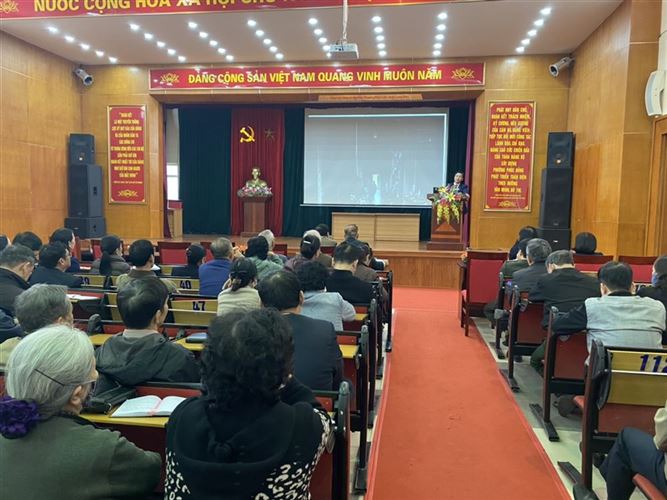 Hội nghị tuyên truyền phòng chống tệ nạn xã hội và công tác phòng cháy chữa cháy trên địa bàn quận Long Biên