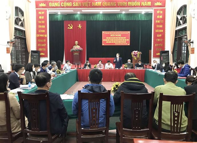 Ủy ban MTTQ Việt Nam TP Hà Nội tổ chức hội nghị phản biện xã hội đối với dự thảo Nghị quyết quy định một số chính sách đặc thù thực hiện mục tiêu giảm nghèo bền vững của TP Hà Nội
