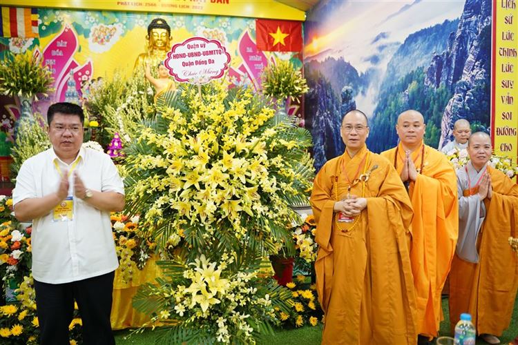 Quận Đống Đa tổ chức lễ Phật lịch 2566 - Dương lịch 2022 tại chùa Bộc