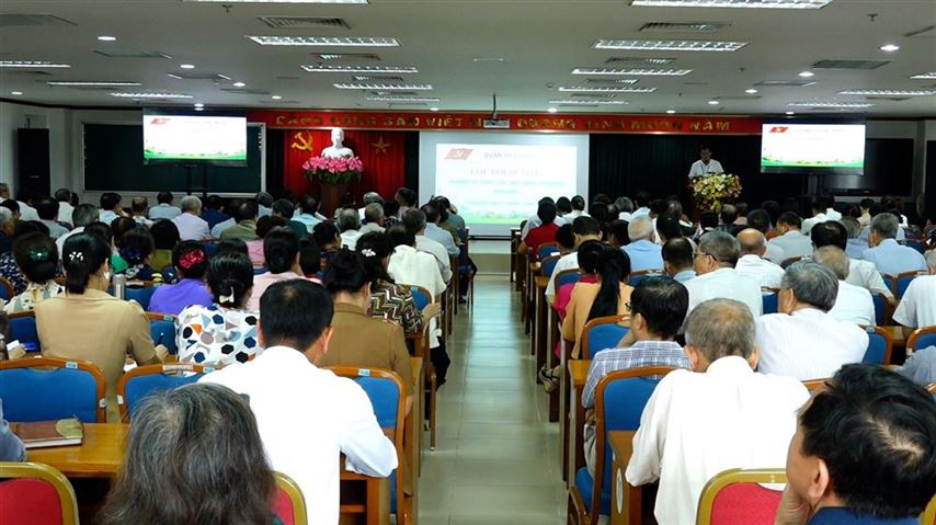 Uỷ ban Mặt trận tổ quốc Việt Nam quận Long Biên tổ chức tập huấn nghiệp vụ công tác Mặt trận năm 2024