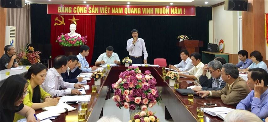 Quận Hai Bà Trưng tiếp đoàn công tác của Ủy ban MTTQ Việt Nam TP Hà Nội lấy ý kiến cơ sở về việc kiện toàn,  sắp xếp thôn, tổ dân phố 