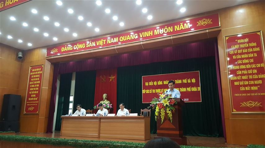 Đại biểu HĐND TP Hà Nội tiếp xúc cử tri trước kỳ họp thứ 7, HĐND thành phố khoá XV