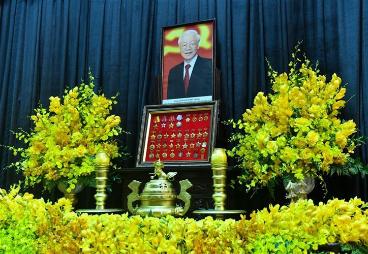 Kính cẩn nghiêng mình vĩnh biệt Tổng Bí thư Nguyễn Phú Trọng
