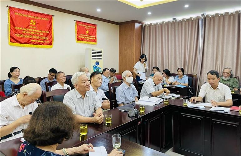 Ủy ban MTTQ Việt Nam quận Hai Bà Trưng giao ban Dư luận xã hội tháng 10/2022