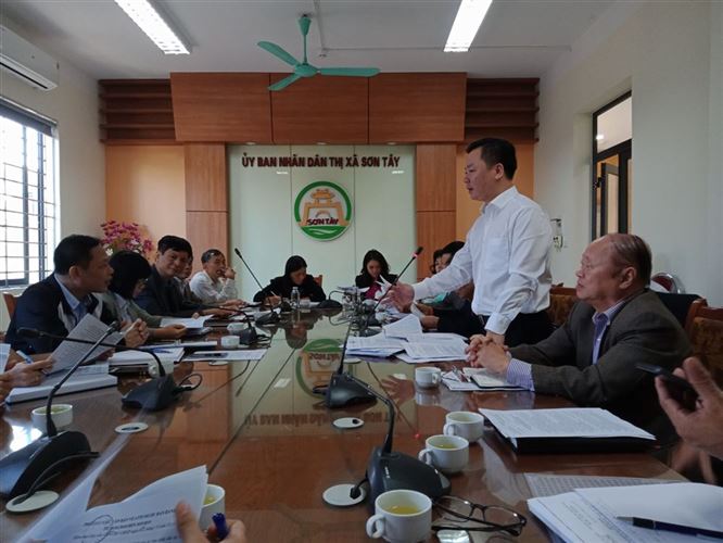 Giám sát việc quản lý Nhà nước về đảm bảo an toàn thực phẩm tại thị xã Sơn Tây