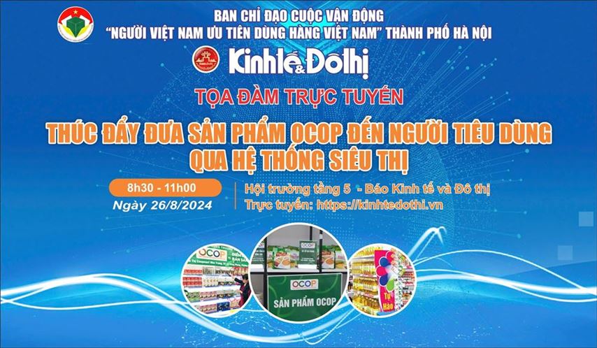 Thúc đẩy đưa sản phẩm OCOP đến người tiêu dùng qua hệ thống siêu thị