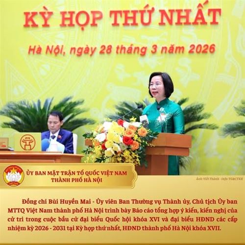 Cử tri Hà Nội đánh giá cao công tác tổ chức bầu cử, quan tâm nhiều vấn đề dân sinh