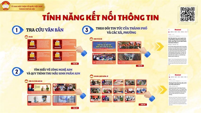 Ra mắt Bản tin số Chiến dịch “500 ngày đêm - Mệnh lệnh từ trái tim Thủ đô”