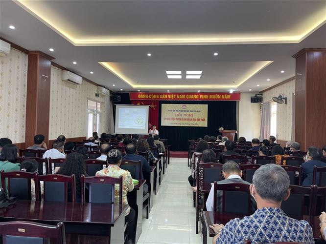 Ủy ban MTTQ Việt Nam quận Hai Bà Trưng tổ chức hội nghị tập huấn, tuyên truyền về đảm bảo an toàn thực phẩm năm 2022