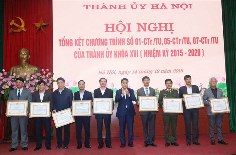 Thành ủy Hà Nội tổng kết 3 chương trình công tác toàn khóa