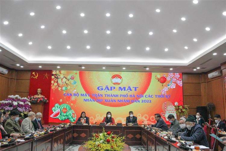 Gặp mặt các thế hệ lãnh đạo, cán bộ Ủy ban MTTQ Việt Nam Thành phố qua các thời kỳ