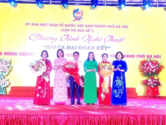 Cụm thi đua số 3 MTTQVN Thành phố Đặc sắc chương trình nghệ thuật “Bài ca đại đoàn kết” chào mừng Đại hội đại biểu MTTQVN Thành phố  lần thứ XVIII, nhiệm kỳ 2024 - 2029