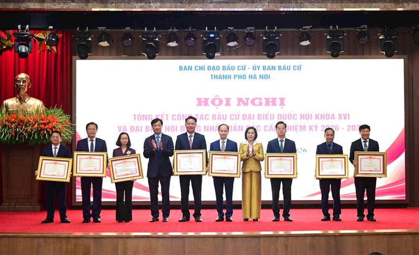 Hà Nội tổng kết công tác bầu cử đại biểu Quốc hội khóa XVI và đại biểu HĐND các cấp