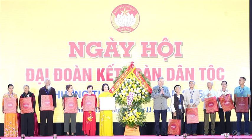 Tổng Bí thư Tô Lâm: Đại đoàn kết toàn dân tộc là truyền thống, tài sản, di sản vô giá, sức mạnh làm nên mọi thắng lợi