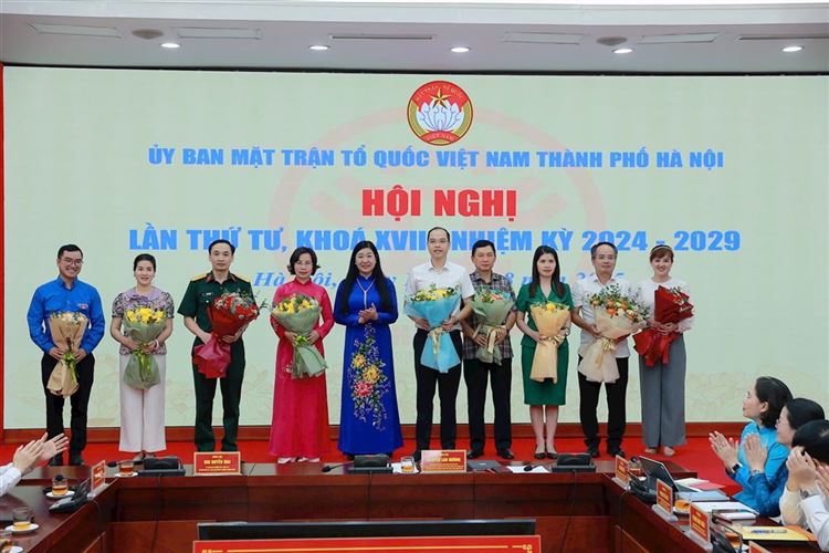 Đồng chí Bùi Huyền Mai được hiệp thương giữ chức Phó Chủ tịch Thường trực Ủy ban MTTQ Việt Nam thành phố Hà Nội