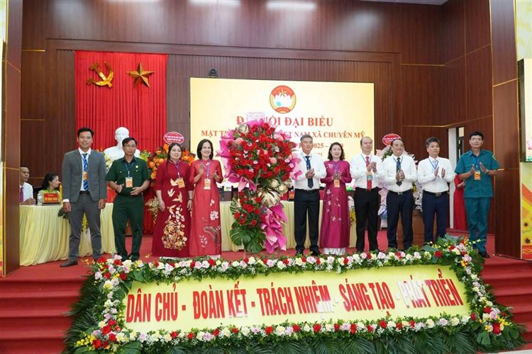 Đại hội MTTQ xã Chuyên Mỹ: Củng cố khối đại đoàn kết, phát huy sức mạnh nhân dân