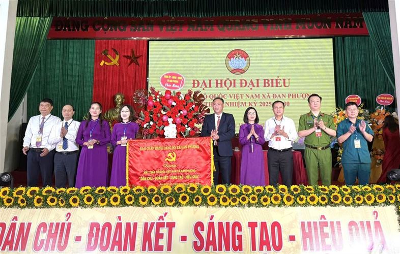 Đại hội Ủy ban Mặt trận Tổ quốc xã Đan Phượng hiệp thương cử 69 Ủy viên