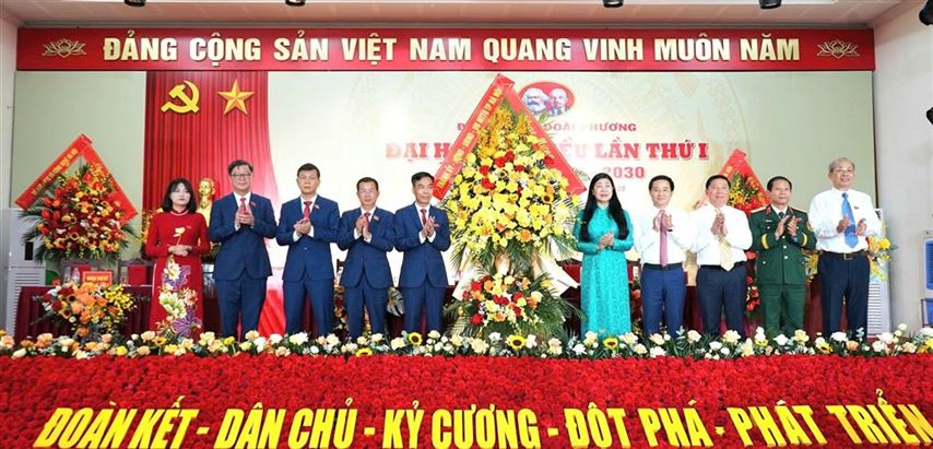 Xã Đoài Phương tạo đột phá, đạt thêm nhiều thành tựu