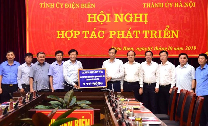 Thành phố Hà Nội và tỉnh Điện Biên tăng cường hợp tác, phát triển