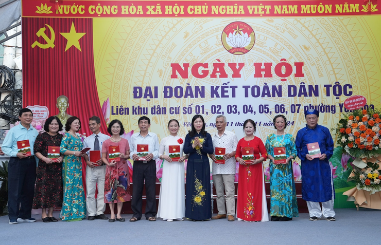 Ngày hội Đại đoàn kết toàn dân tộc tại liên tổ dân phố 1, 2, 3, 4, 5, 6, 7 phường Yên Hòa, quận Cầu Giấy