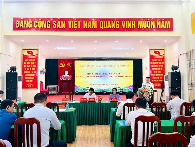 Xã Đại Xuyên nâng cao chất lượng xây dựng đời sống văn hóa cơ sở