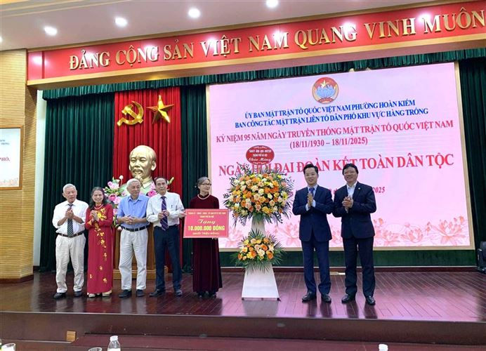 Đoàn kết, xây dựng phường Hoàn Kiếm trở thành “điểm mẫu” của Thủ đô