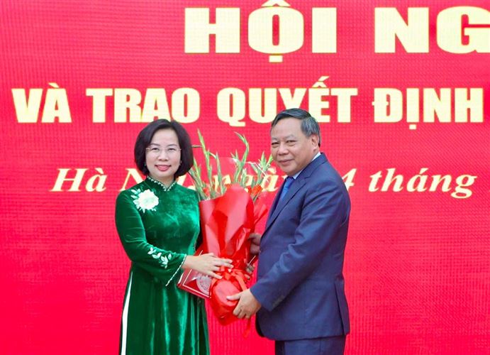 Đồng chí Bùi Huyền Mai được chỉ định giữ chức Bí thư Đảng ủy MTTQ Việt Nam TP Hà Nội