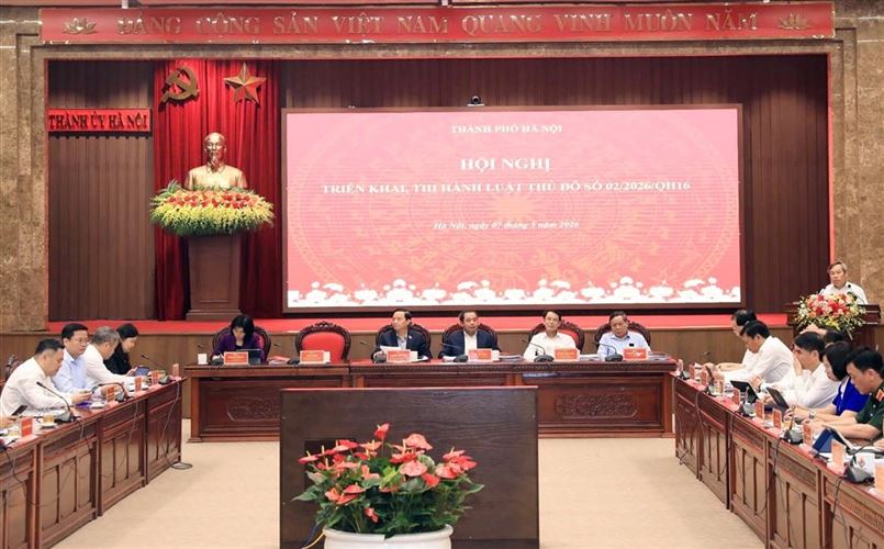 Hà Nội triển khai thi hành Luật Thủ đô năm 2026