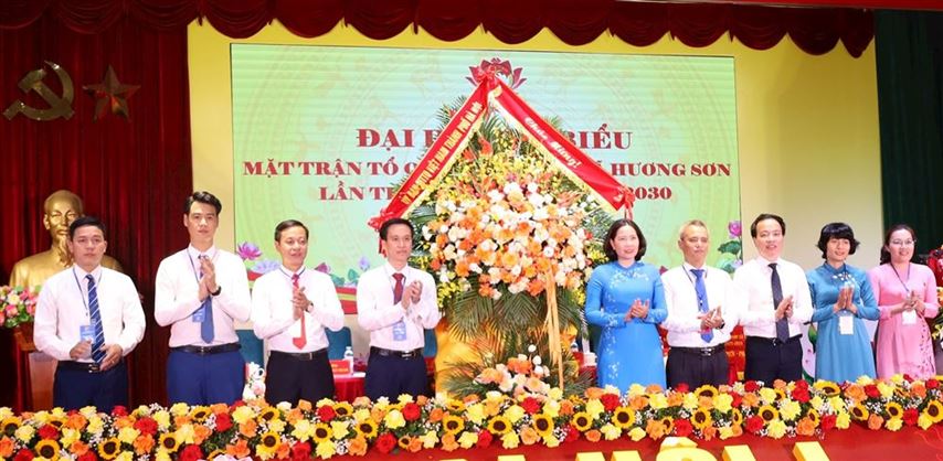 Đại hội Mặt trận Tổ quốc xã Hương Sơn lần thứ I: Đoàn kết, đổi mới vì quê hương giàu đẹp