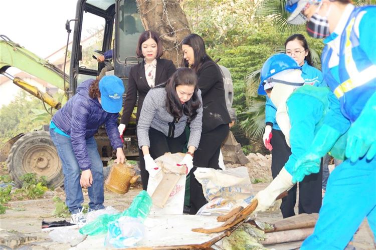 Thanh Trì: Phát động phong trào thi đua sáng, xanh, sạch, đẹp