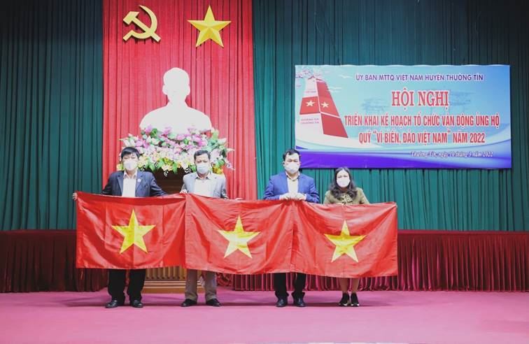 Ủy ban Mặt trận Tổ quốc Việt Nam huyện Thường Tín tổ chức Hội nghị triển khai kế hoạch quyên góp ủng hộ Quỹ “Vì biển, đảo Việt Nam” năm 2022