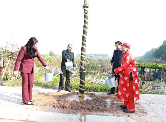 Huyện Gia Lâm phát động “Tết trồng cây đời đời nhớ ơn Bác Hồ” Xuân Quý Mão 2023