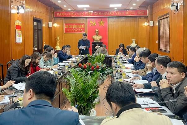 Ủy ban MTTQ Việt Nam huyện Sóc Sơn tổ chức giao ban công tác đầu  năm 2023 với các xã, thị trấn