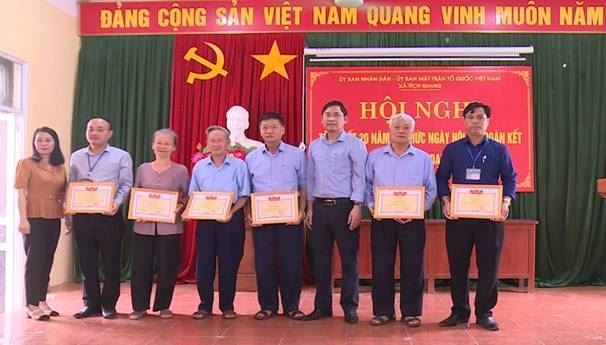 Xã Tích Giang – huyện Phúc Thọ tổ chức Hội nghị tổng kết 20 năm tổ chức Ngày hội Đại đoàn kết toàn dân tộc giai đoạn 2003-2023